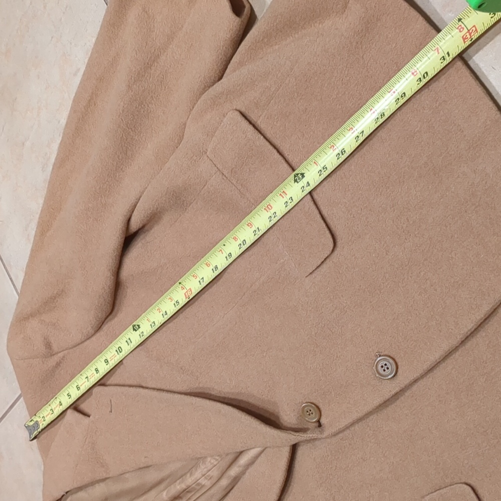 Vintage Bill Blass Camel Hair Sport Coat Blazer Size Large - Picture 4 of 8